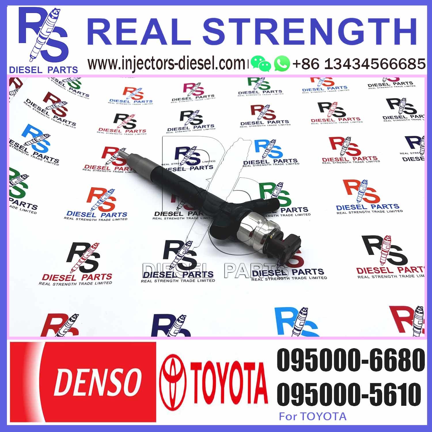 High quality common injector 0950006680 23670-0R050 236700R050 095000-6680