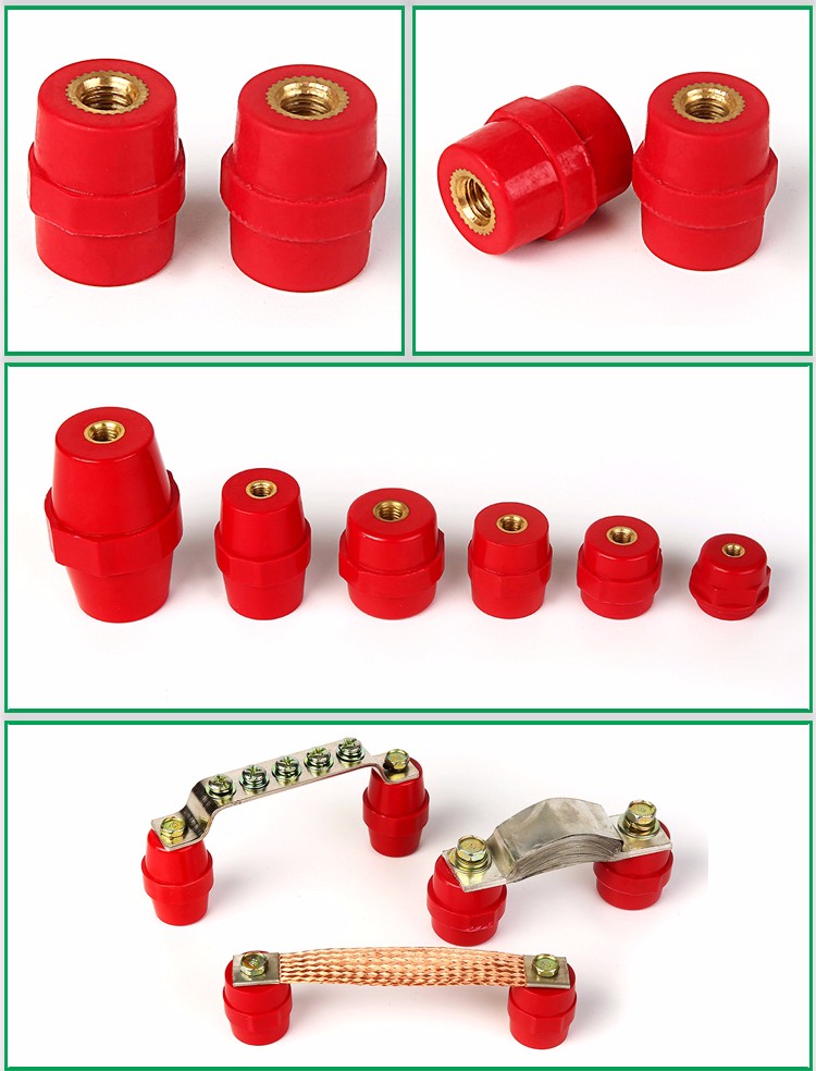 Professional steel SM20 low voltage DMC busbar insulator