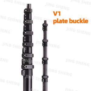Quality An V1 Double Locking Telescoping Carbon Fiber Pole 26ft 32ft 50ft For Vacuuming wholesale