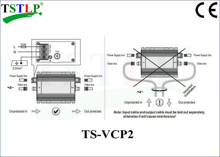 Power 5v - 220v Surge Protector For Cctv Camera Security Camera Surge Protection
