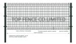 3D wire mesh fence panels