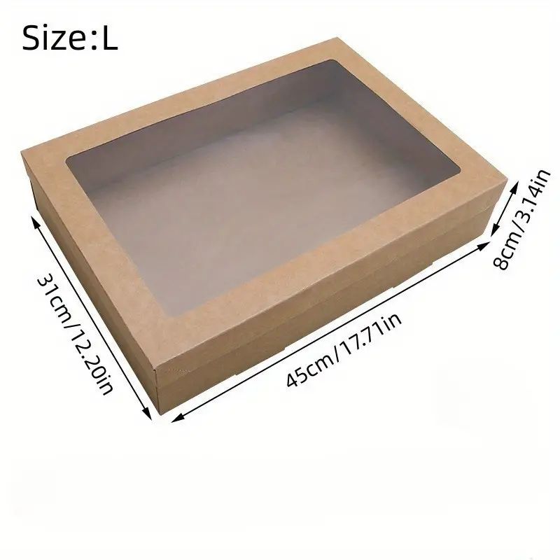 Custom Logo Paper Food Packaging Box With Window For Bread Jerky Nuts And Hamburger