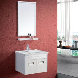 Quality Modern Alunimun Bathroom Vanity/ all aluminum bathroom cabinet/Mirror Cabinet /DB-8132 500X460mm wholesale