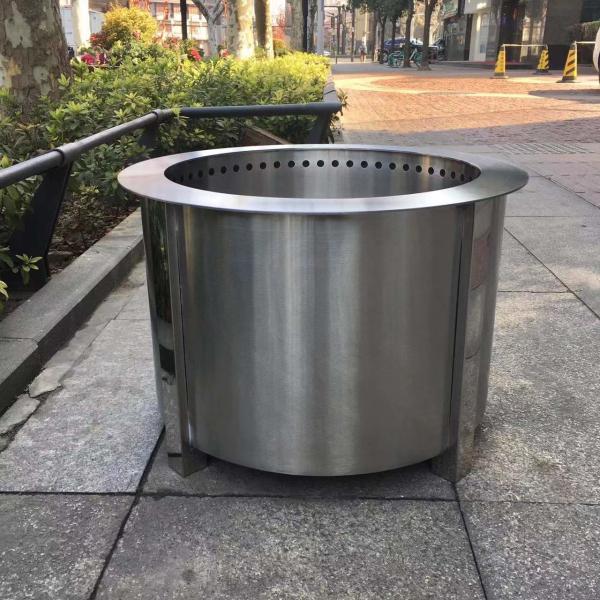 Rust Proof Portable Smokeless Stove 304 , 22 Inch Portable Stainless Steel Fire