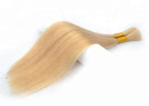 Quality No Weft Colored Bulk Human Hair Extensions Clean Healthy Without Knots Or Lice wholesale
