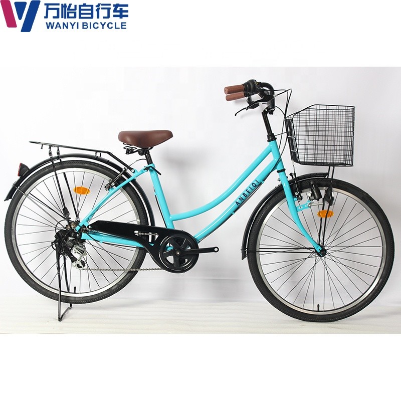 OEM Women'S Single Gear Bike Vintage Style Cruiser Bikes 26''
