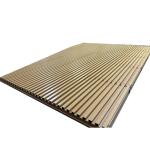 Woodgrain Aluminum Grille Fence For Durable Exterior Garage Doors