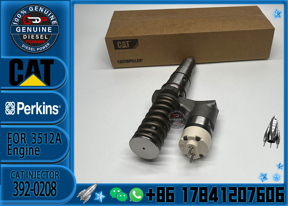 3920208 Remanufactured Common Rail Diesel Injector PUMP INJECTOR 392-0208 386-1766
