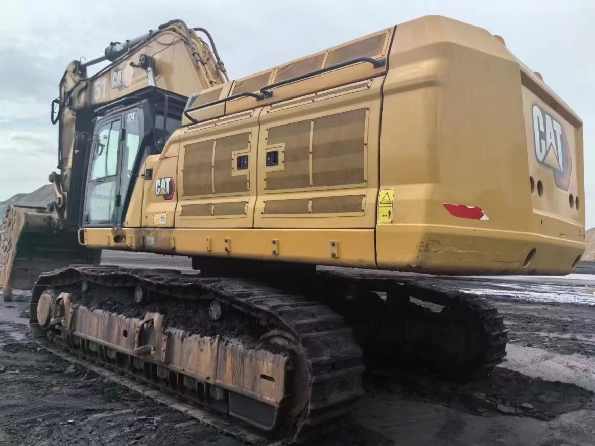 74 Ton Used CAT Excavators 374 Mining Second Hand Excavator Bucket Capacity 3.8M3 4.6m3