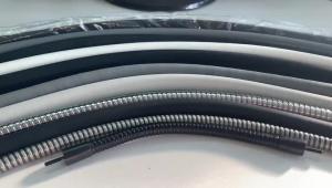 Quality 28mm Silicone Flexible Gooseneck Tube , Bendable Stainless Steel Tubing For Lamp wholesale