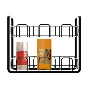 Quality Welded 2layers Wire Food Display Stands For Tea Pack wholesale