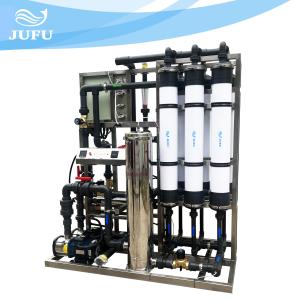 Quality Drinking Water Filtration Uf System PVC / PAN / PVDF Membrane wholesale