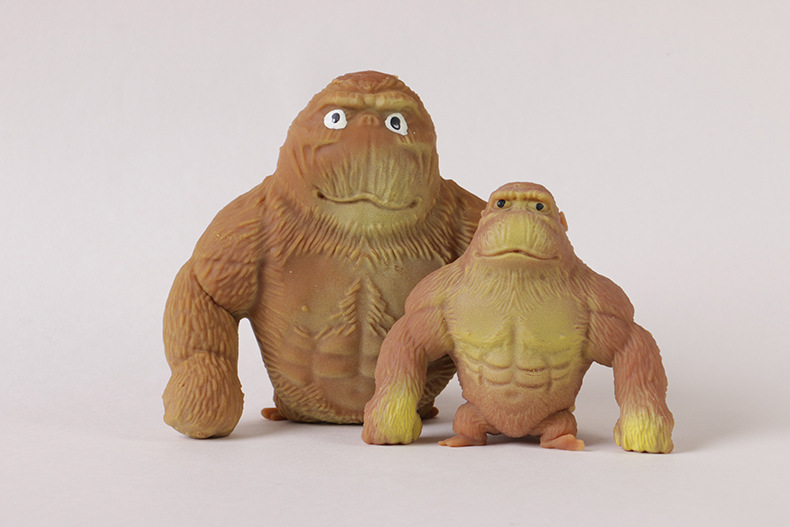 Children's Pinch Toy Gorilla Vent Pinch Slow Rebound Toy Decompression Sand Molding Soft Glue