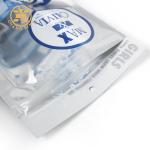 250g Underwear Custom Frosted Garment Packaging Bags Zip Lock For Clothing