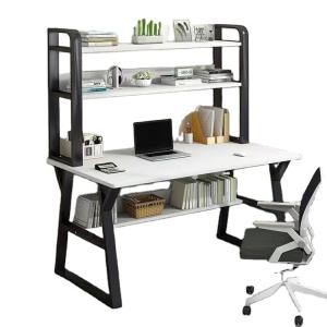 Quality Mail Packing N Computer Desk Bookshelf Study Table Modern Office Workstation Furniture wholesale