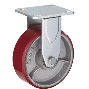 Quality Rigid PU cast iron Caster wholesale