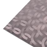Etching Decorative Stainless Steel Sheet 304 316 Bright 3D Laser Finish Pvd