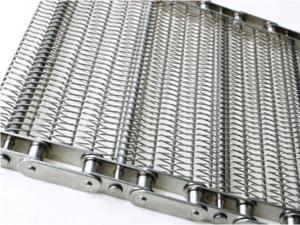 Quality Food Processing Wire Mesh Conveyor Chain , Sprocket Drive Stainless Steel Chain wholesale