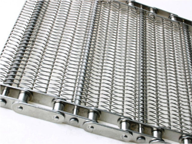 Welded 430 SS Wire Conveyor Belts Corrosion Resistance Smooth Surface