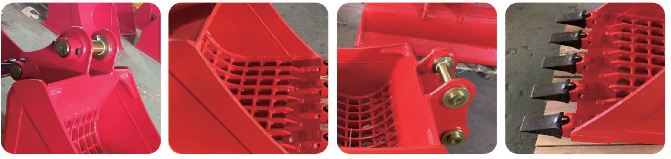 excavator spart part excavator attachment personal Horizontal screening bucket Vibration screening bucket