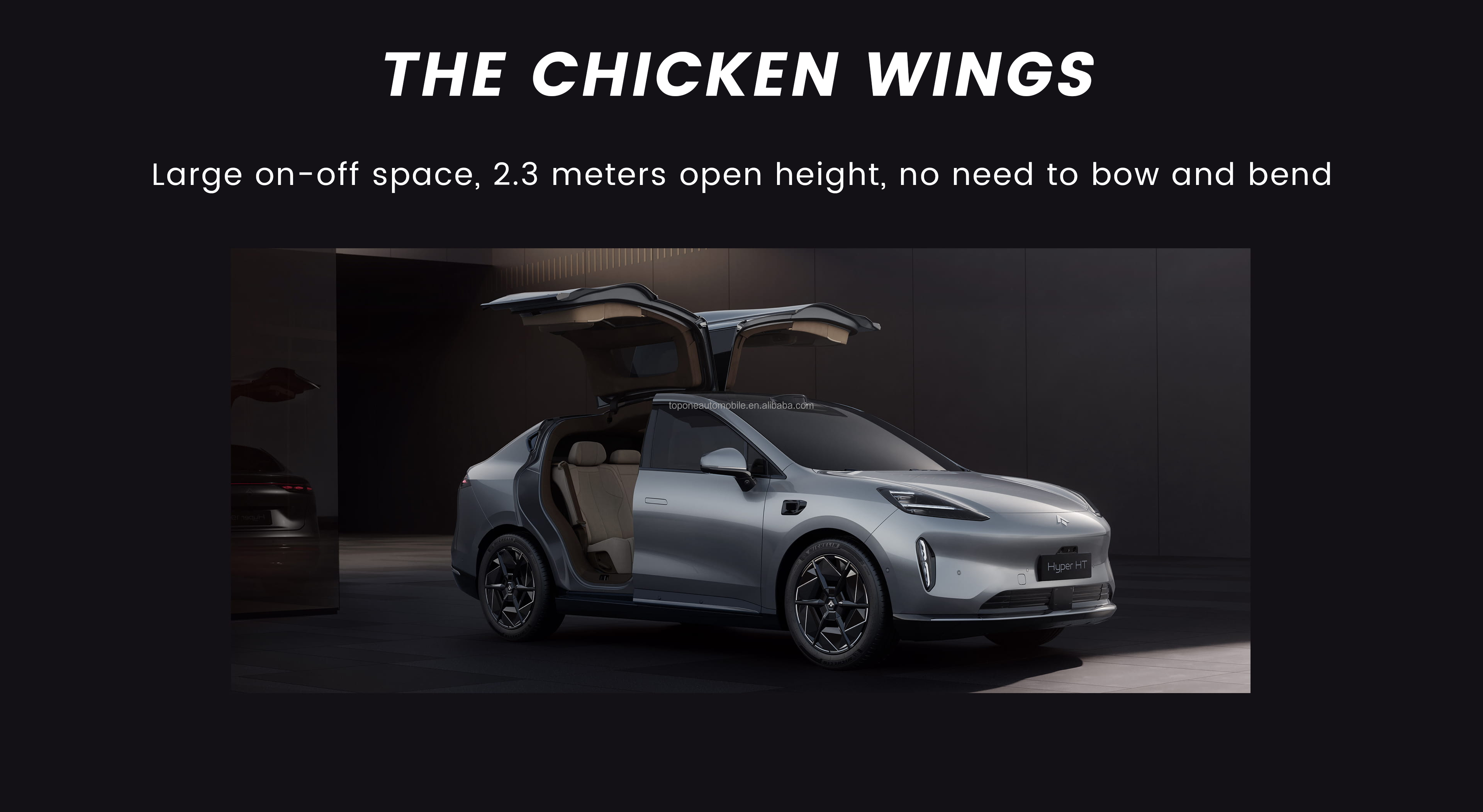 2024 Aion Hyper HT 670km Electric Car L*W*H 4935mm*1920mm*1700mm Battery type lithium iron phosphate battery