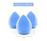 Blue Face Makeup Sponge Puff Facial Cosmetic Concealer Cream Foundation Powder