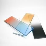 Windows Decorative Glass Wall Decor 1mm-19mm Frosted Gradient Glass High Light