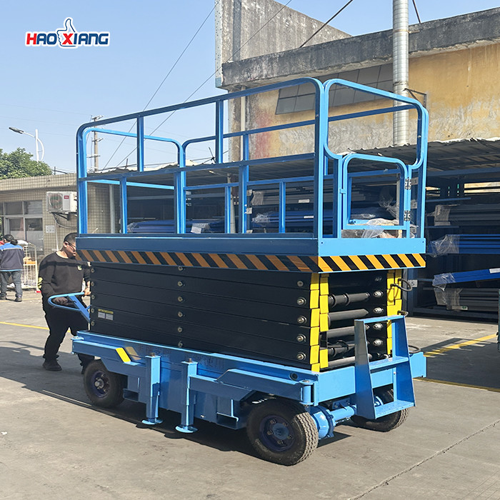 3m-16m Mobile Scissor Lift Platform 1.5t Hydraulic Mobile Scissor Lift