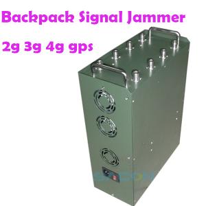 China 120w 100m Omni Antennas Military Backpack Jammer on sale