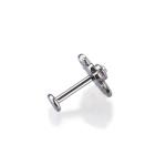 High Quality Piercing Jewelry Flower Fashion Lip Ring Labret Lip Ring