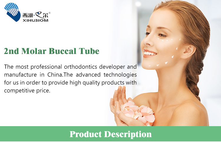 2nd Molar ROTH / MBT Orthodontic Materials Buccal Tubes 0.022" / 0.018"