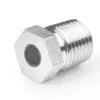 Quality Stainless steel plug fusible fittings pipe plug tube adapter with eutectic alloy fittings wholesale