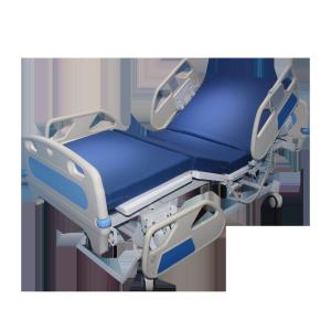 Quality Metal 0.85M 240kgs Adjustable Electric Hospital Bed For Patient Single Crank For Home And ICU Use wholesale