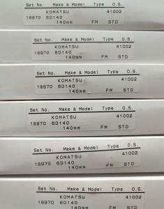 Quality 6211-31-2031 6D140 Excavator Engine Parts Piston Ring Set wholesale