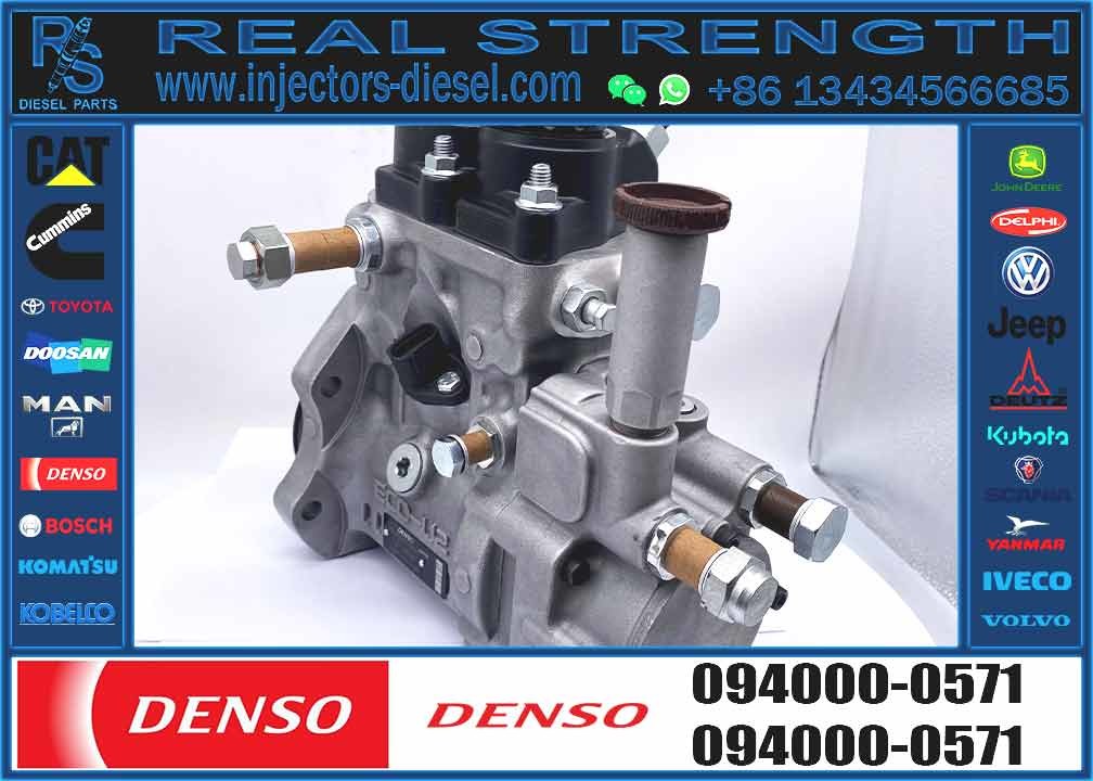 Common Rail Injection Pump 094000-0571 for Komatsu PC350-7 PC400-7 Fuel Injection Pump 094000-0571