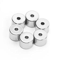 Quality Customised Nickle plated Monopole Neodymium Neo Ring Magnet wholesale