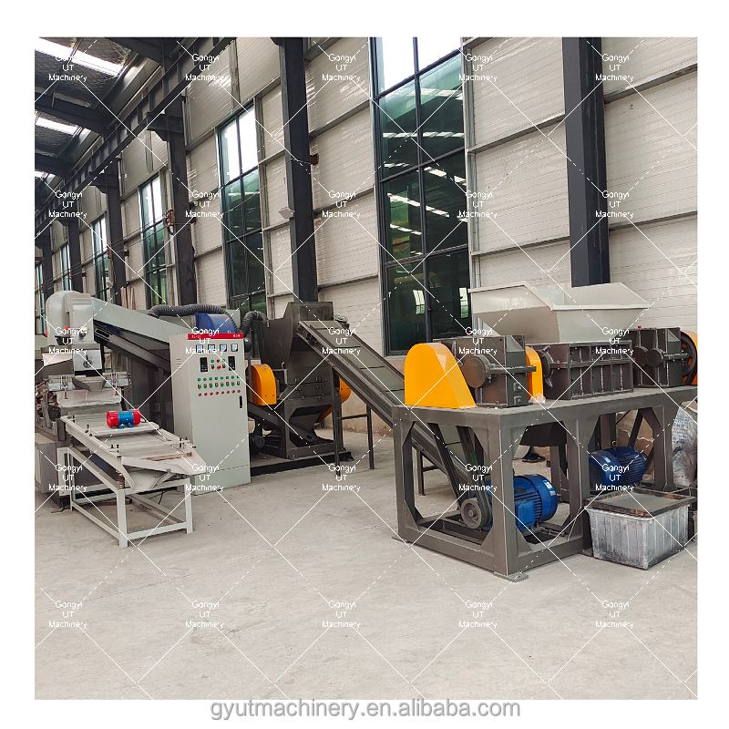 25KW Electric Cable Wire Scrap Recycling Machine Small Size Copper Wire Granulator Machines