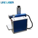 30W Fiber Laser Marking Machine with Marking Depth 0-1.2mm Marking Area 175mm