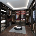 Stylish Mail Packing Wooden Open Wardrobe for Interior Design and Closet