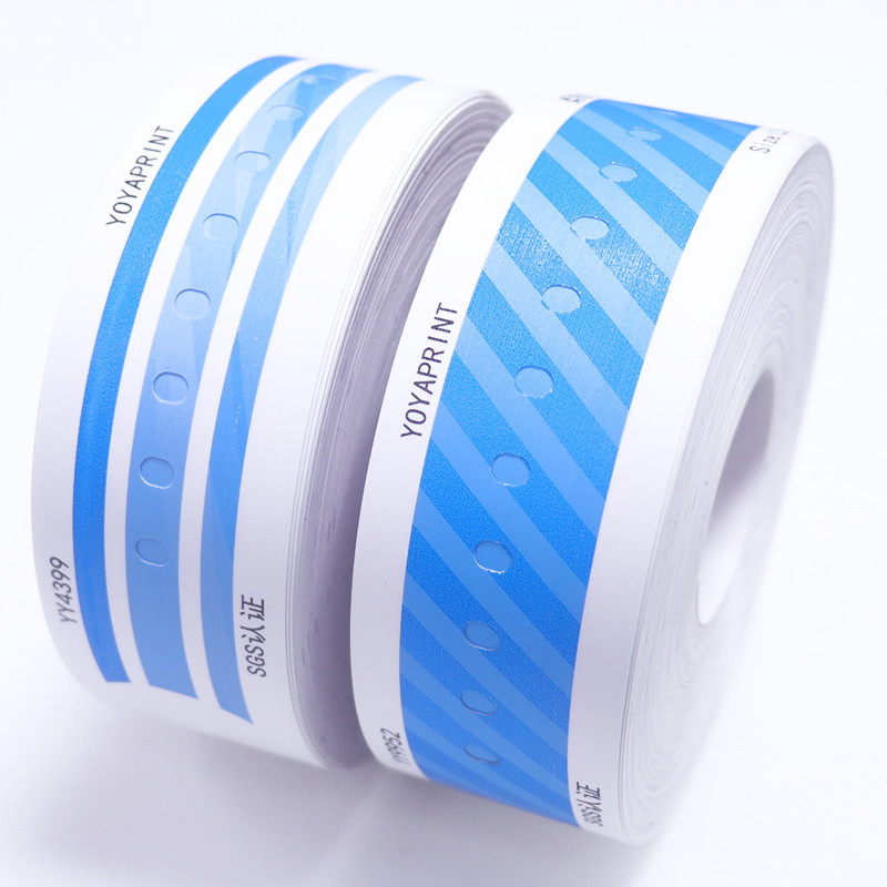 Wholesale Disposable Hospital Wristbands Patient Identification Inkjet Printed Thermo-Sensitive Paper ID Wristbands
