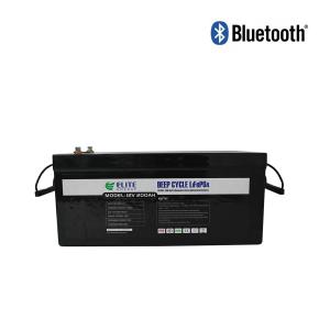 Quality Safety Green 12V 200Ah LiFePO4 Battery 12.8V Lithium Battery wholesale