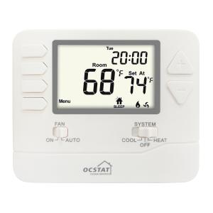 Quality Riseem Hotel Heat Pump Thermostat / Wire Programmable Water Heater Electric Smart Heating Thermostat wholesale