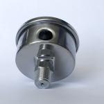 2 Inches 1 Mpa Liquid Filled Fuel Pressure Gauge En 837-1 NPT Axial Mount
