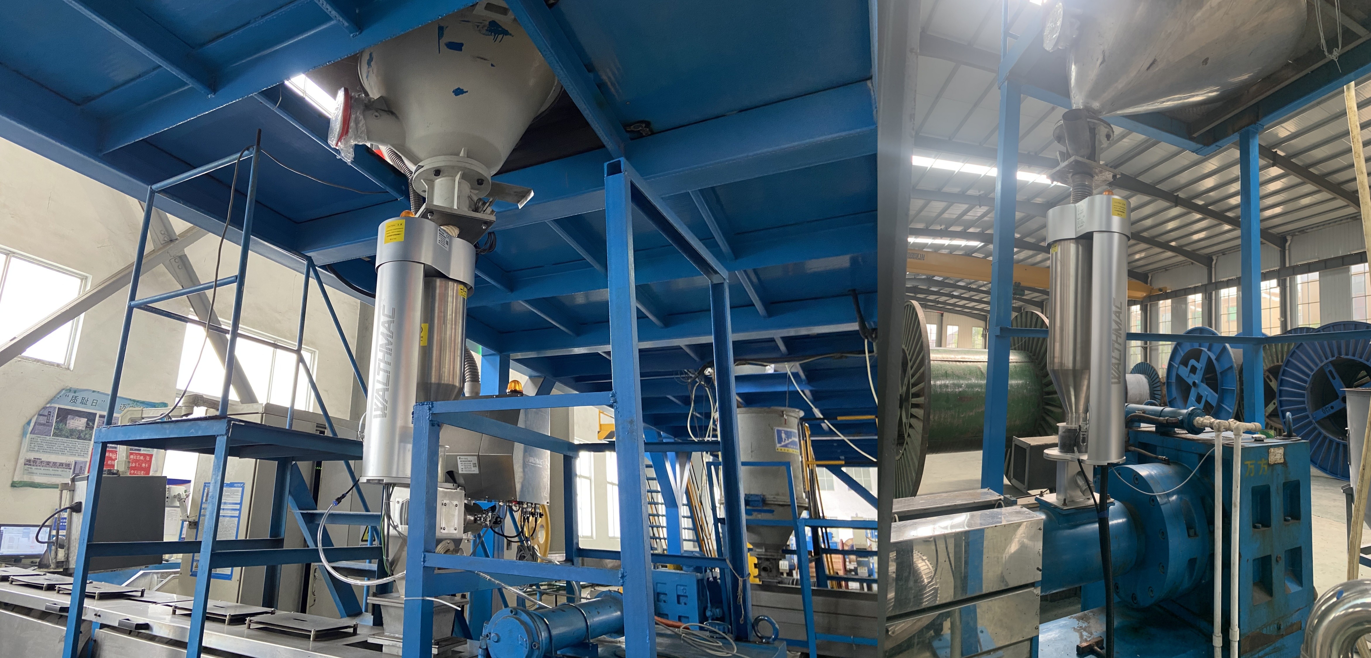 Optical Cable Gravimetric Dosing System Stable Production Process