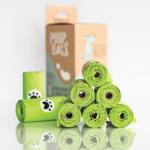 PLA Bio Compostable Dog Poop Bag For Waste Environmentally Friendly