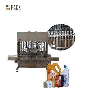 Quality 2-12 Nozzles Shampoo Bottle Filling Machine 800-4200 Bottles/Hour High Speed wholesale