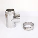 Reliable Spigot Insulated Chimneys , Double Wall Insulated Flue Pipe CE