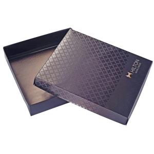 Quality Lid And Base Style Cosmetic Gift Package Box Matt Black wholesale