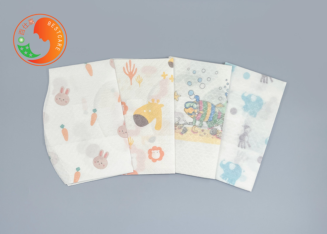Discreet Disposable Custom Disposable Bibs Sterile Easy Removal With Catch Pocket Dry