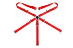 3" 5 Point Racing Safety Belts With Polyester Webbing + Steel Buckle